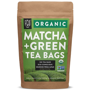 Matcha rohelise tee segu, 100 teepakki